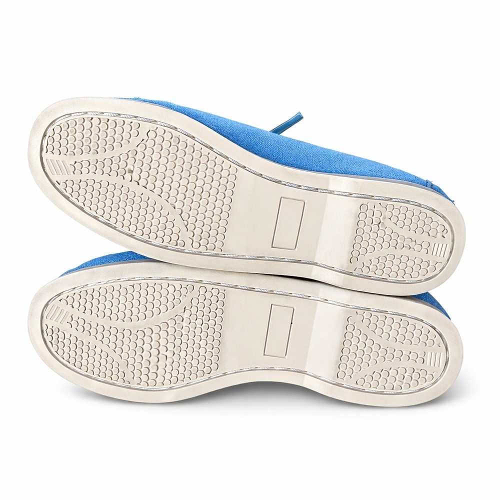 NWOT-Steve Madden Light Blue Suede Boat Shoes Loafer Women’s Size 8 - Picture 7 of 8